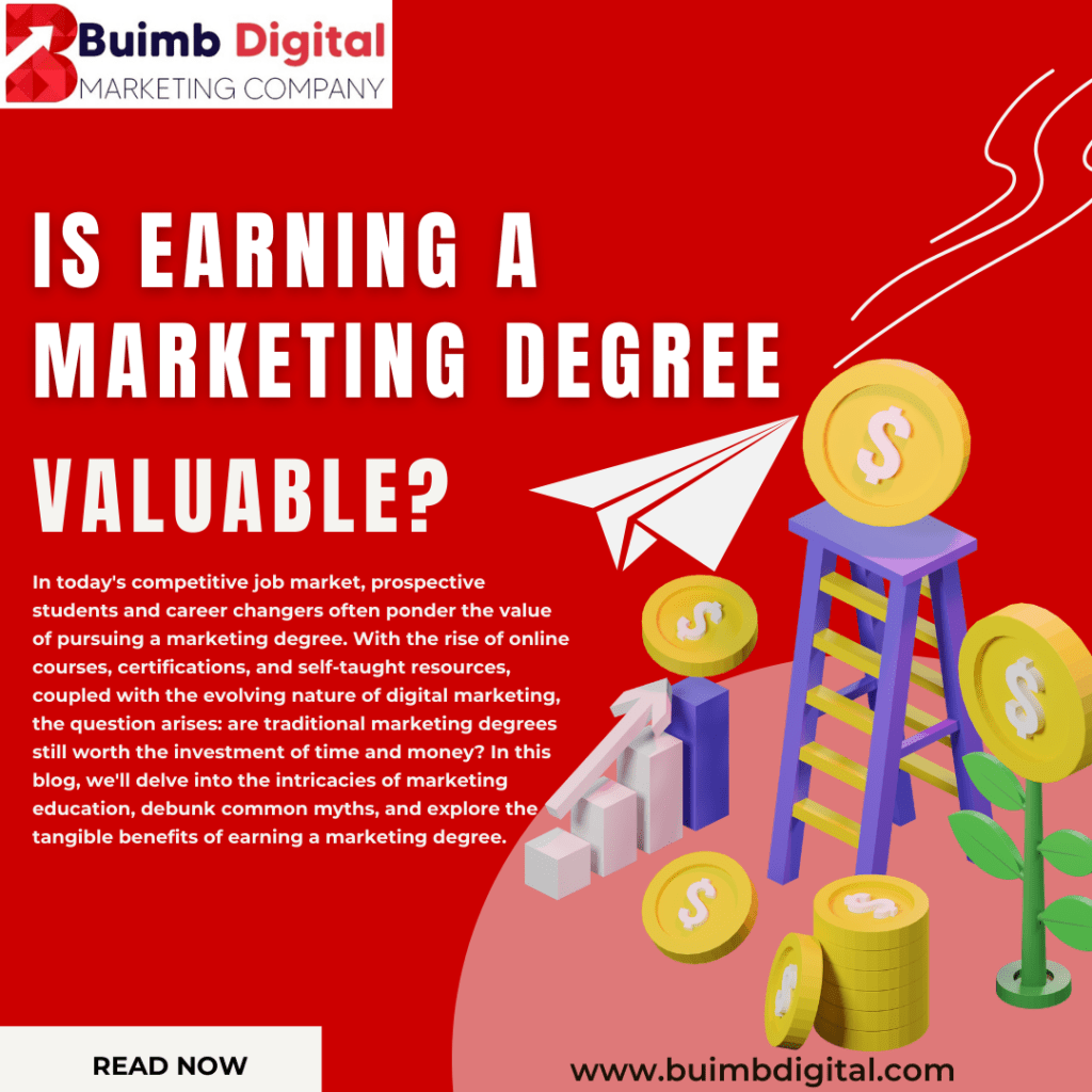 Is Earning a Marketing Degree Valuable?