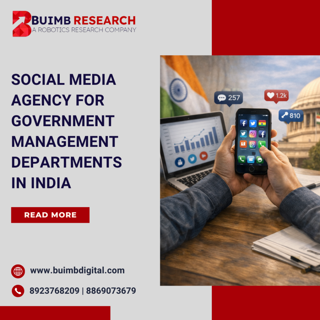Social Media Agency for Government Management Departments in India