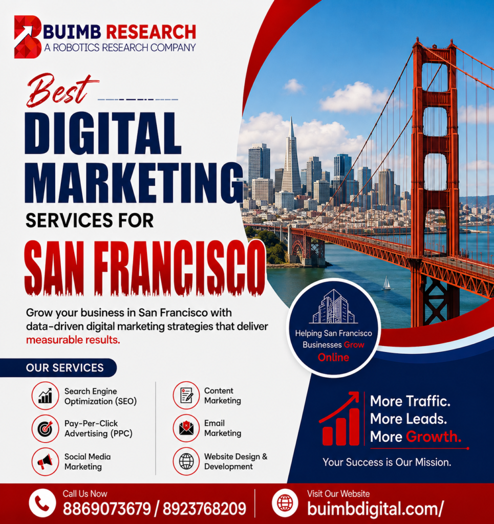 Digital Marketing Services for San Francisco